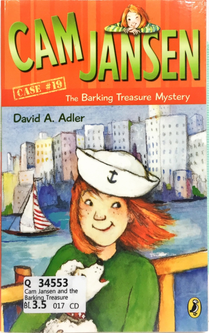 Cam Jansen and the Barking Treasure Mystery