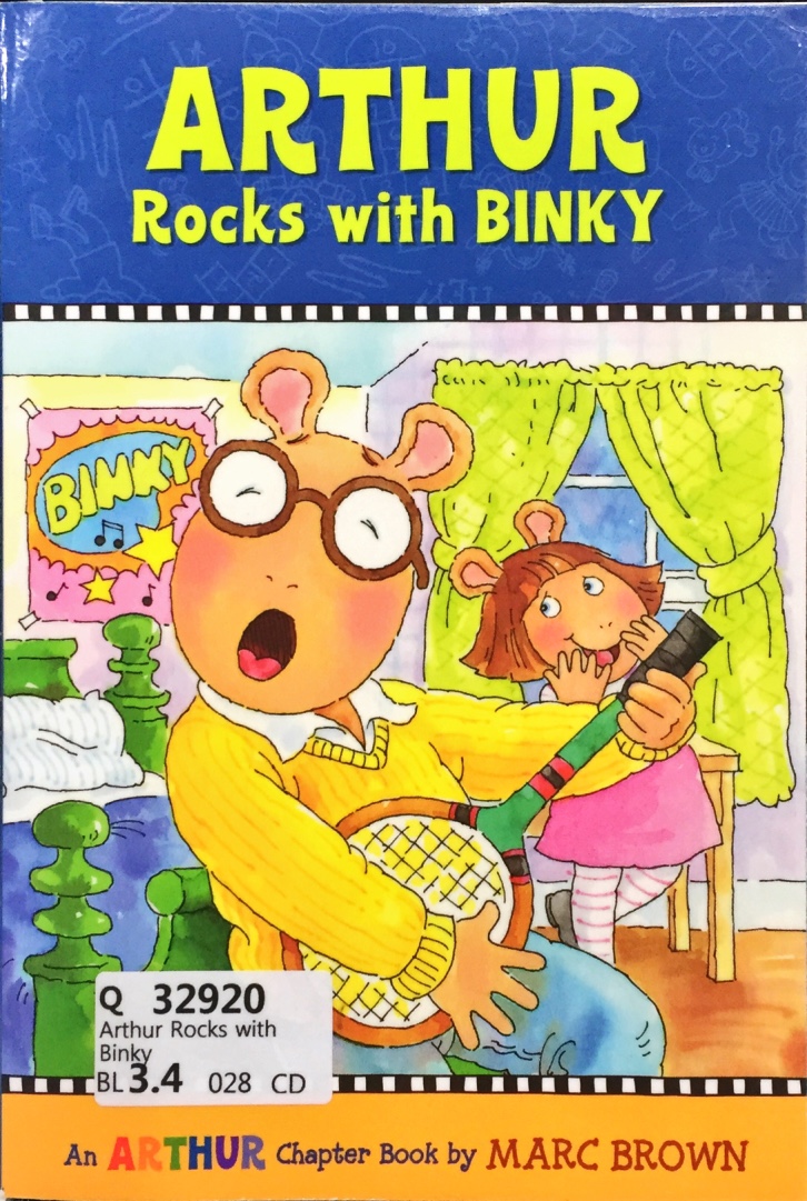 Arthur Rocks with Binky