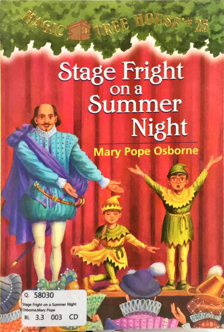 Magic Tree House_Stage fright on a summer night
