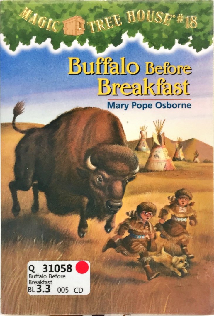 Magic Tree House_Buffalo Before Breakfast