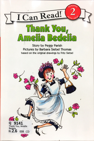 Thank You, Amelia Bedelia