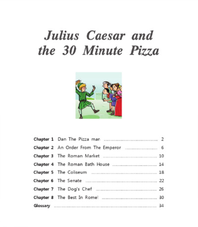 Julius Caesar and the 30 Minute Pizza