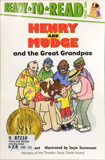 Henry and Mudge and the Great Grandpas