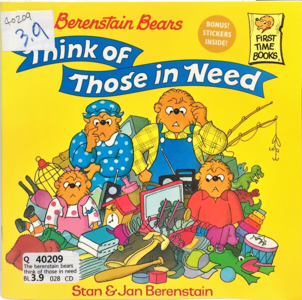 The Berenstain Bears Think of Those In Need