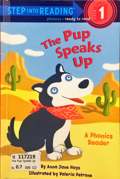 The Pup Speaks Up