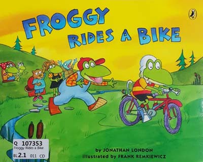 Froggy Rides a Bike