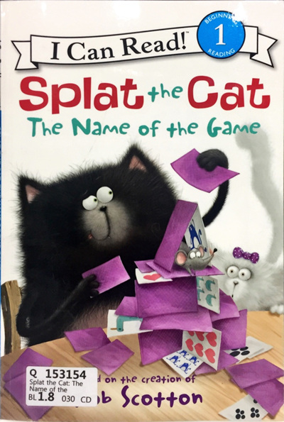 Splat the Cat The Name of the Game