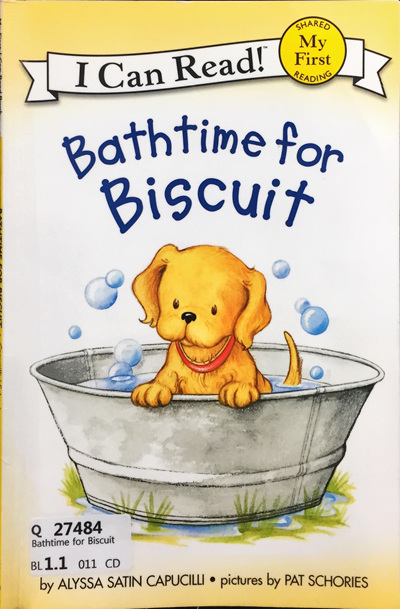 Bathtime for Biscuit