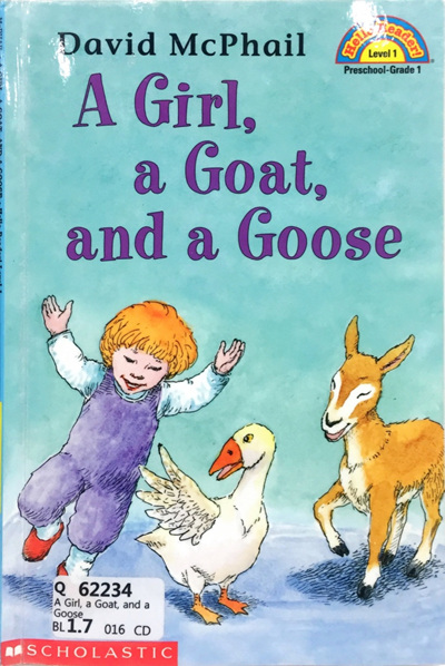 A Girl, a Goat, and a Goose