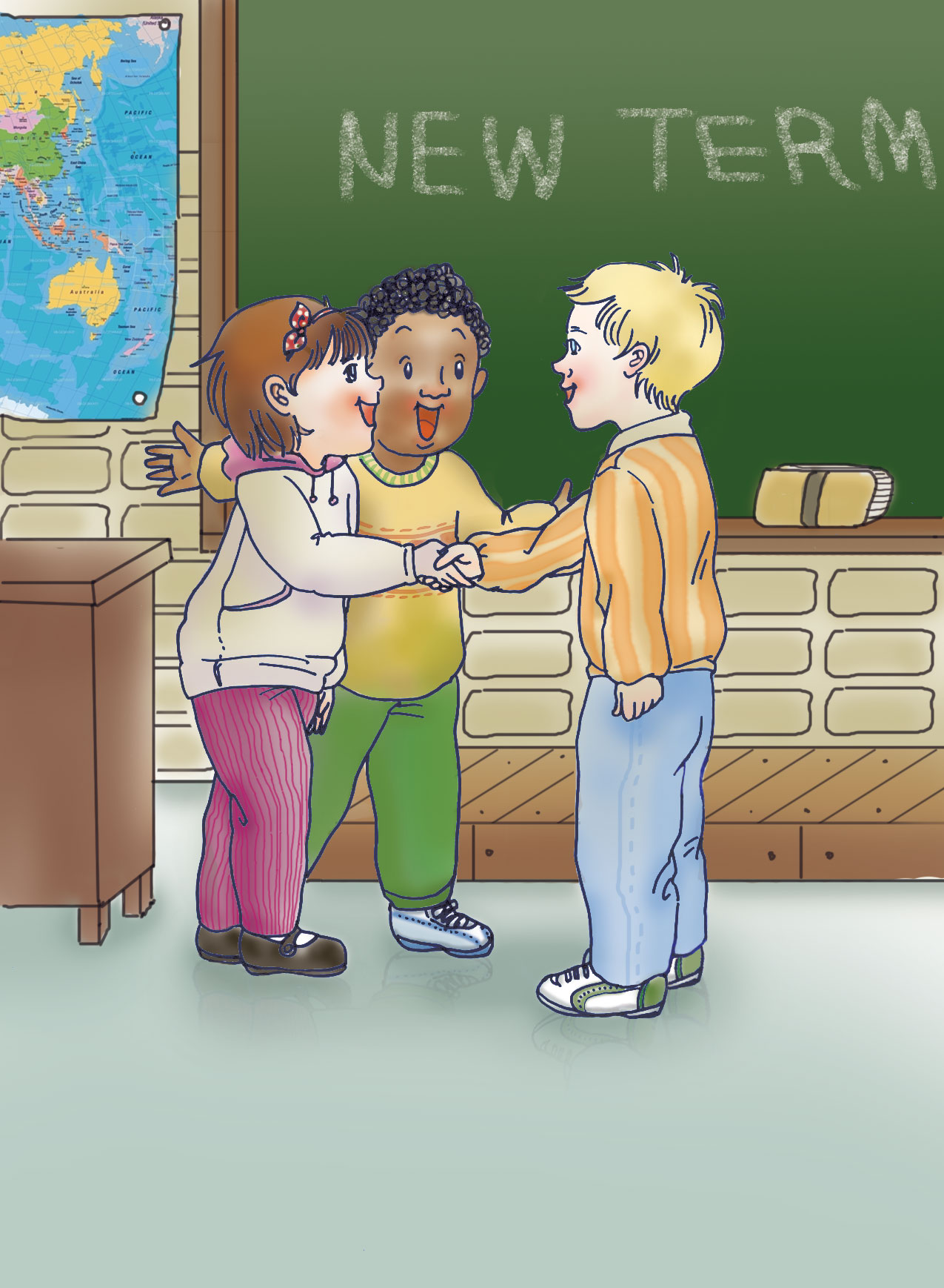 Chapter 3 - New Friends at School