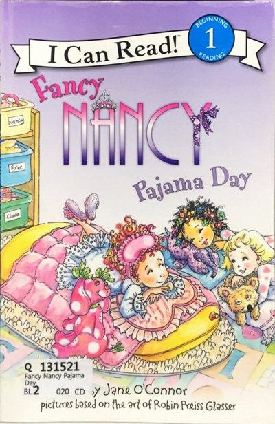 Fancy Nancy Pajama Day