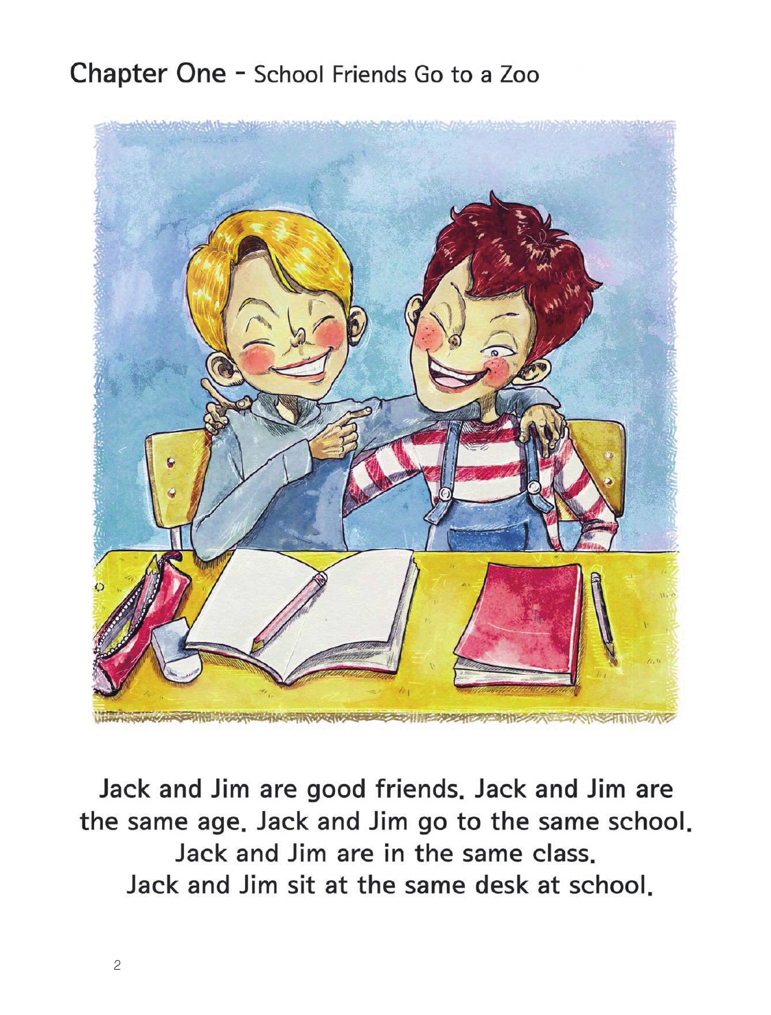 Jack and Jim at the Zoo