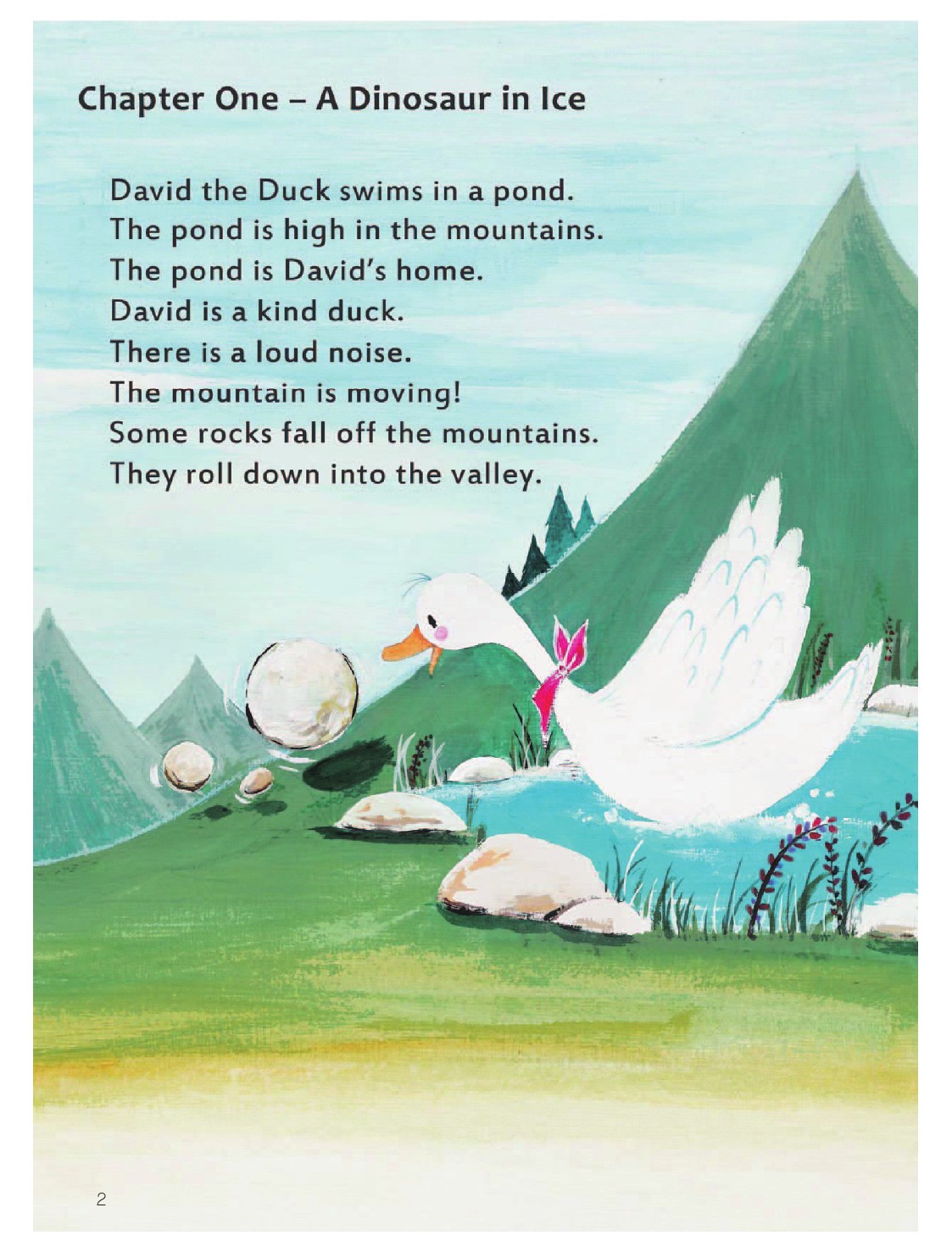 Dinosaur and Duck