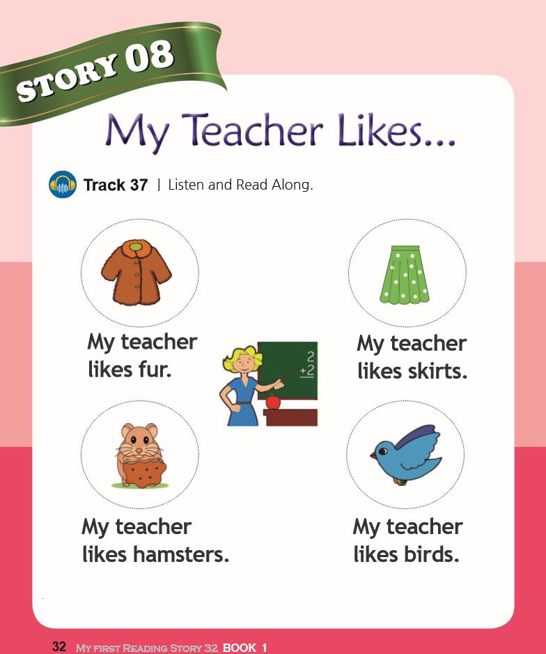 Story 8 - My Teacher Likes...