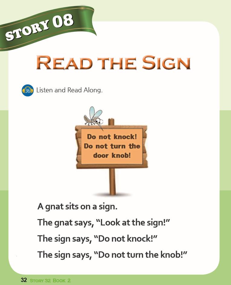 Story 8 - Read and Sign
