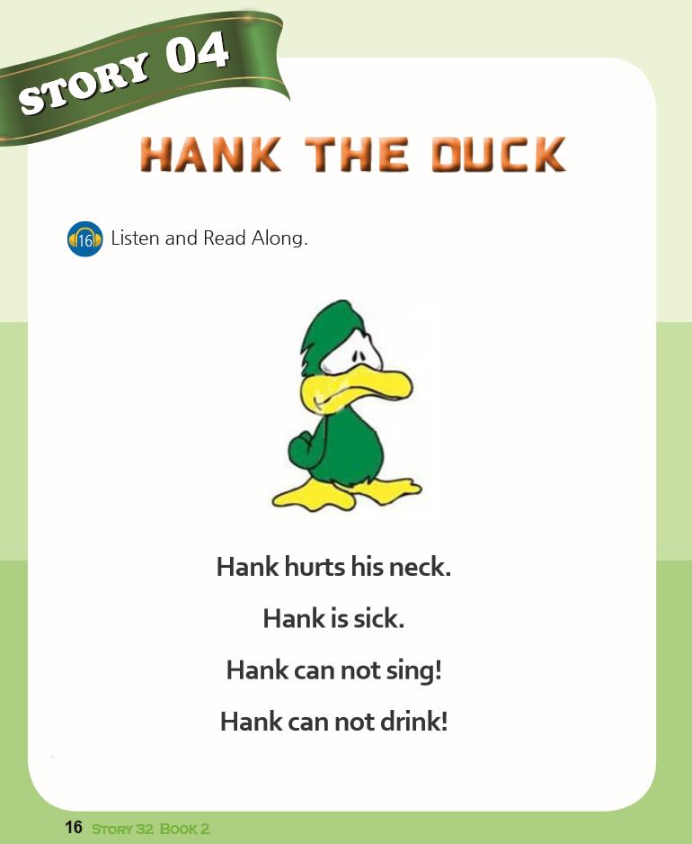 Story 4 - Hank the Duck
