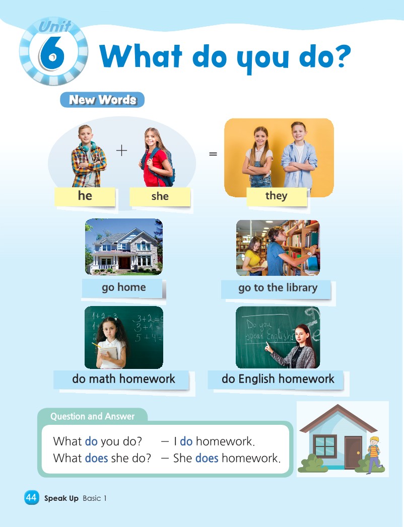 Unit 6 - I do my homework