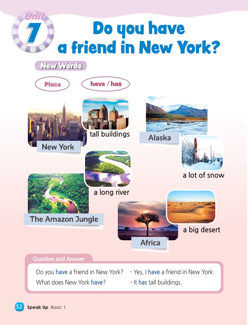 Unit 7 - Friends around the world