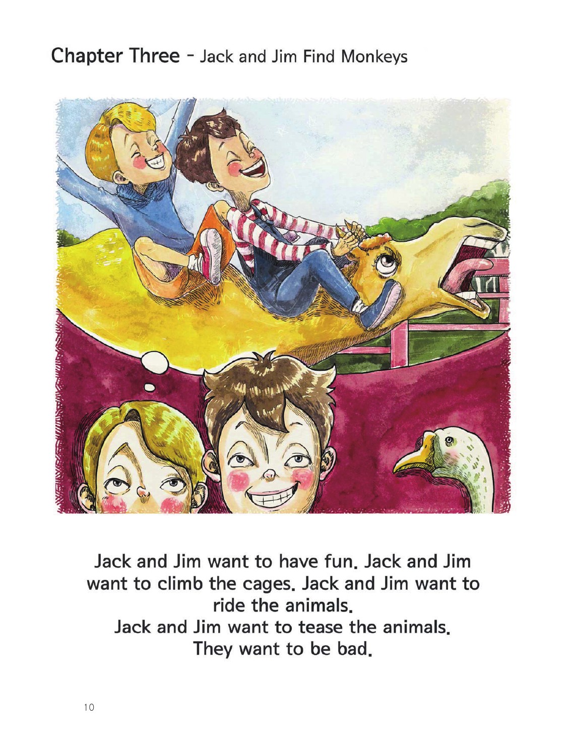 Chapter 3 - Jack and Jim at the Zoo